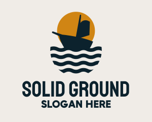 Stability - Ocean Ship Sailing logo design