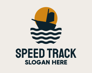 Ocean - Ocean Ship Sailing logo design