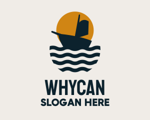 Seaman - Ocean Ship Sailing logo design