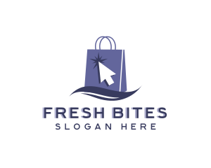 Deli - Online Shopping Retail Bag logo design
