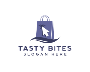 Deli - Online Shopping Retail Bag logo design