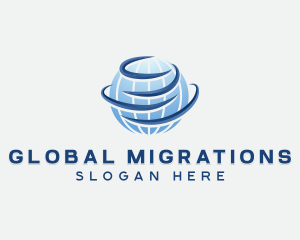 Global Firm Corporation logo design