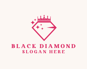 Diamond Crown Accessory logo design