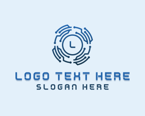 Circuit - Digital Tech Software logo design