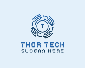 Digital Tech Software logo design