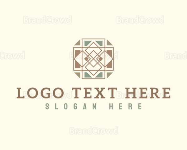 Home Flooring Tile Logo