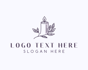 Aromatherapy - Candle Decoration Boutique logo design