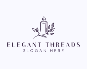 Candle Decoration Boutique logo design