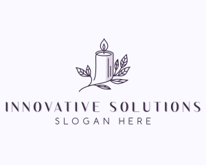 Decor - Candle Decoration Boutique logo design