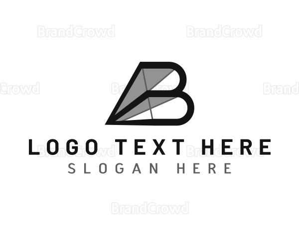 Architect Structure Construction Letter B Logo