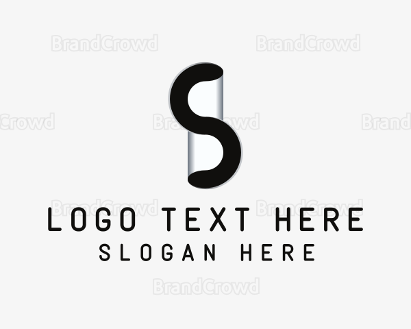 3D Industrial Letter S Logo