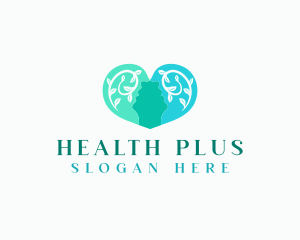 Natural Mental Heart logo design