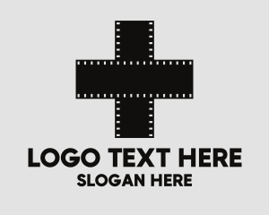 Black - Photo Film Negatives logo design