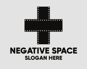 Photo Film Negatives logo design