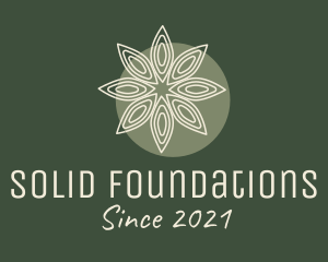 Liquid - Flower Oil Extract logo design