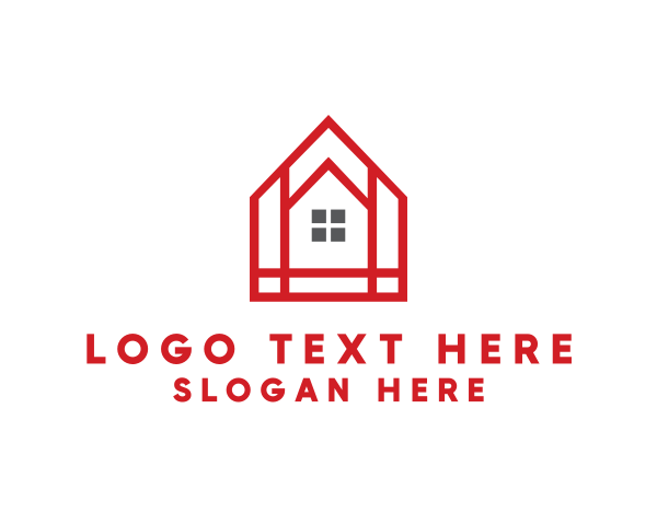 Airbnb - House Landscaping Property logo design