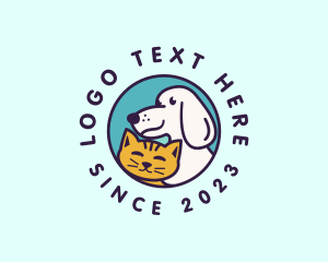Pet Shop - Animal Dog Cat logo design