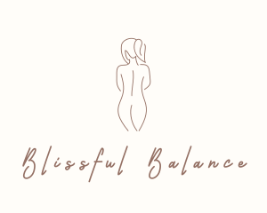 Adult Woman Body logo design