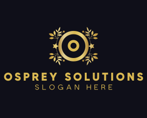 Golden Beauty Salon logo design