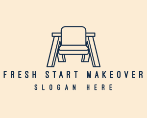 Makeover - Interior Armchair Furniture logo design