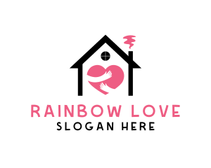 Love Care Shelter logo design