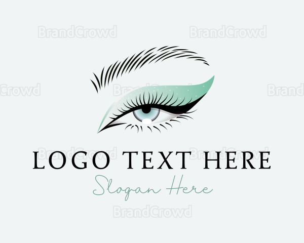 Sparkly Eye Makeup Logo