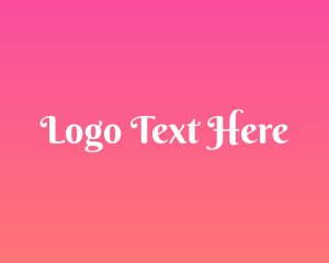 Name - Feminine Script Wordmark logo design