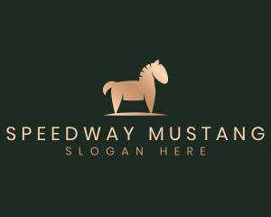 Mustang - Pony Horse Equine logo design