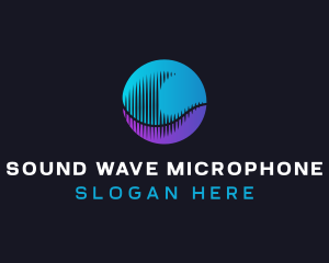 Abstract Sound Wave logo design