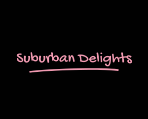 Suburban - Cool Artsy Handwriting logo design