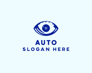 Blue Optic Eye Logo