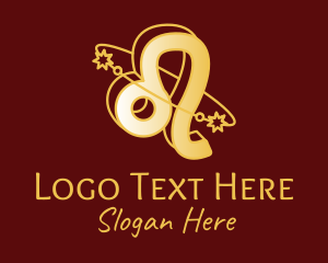 Merged - Astral Leo Zodiac logo design