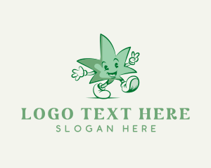 Marijuana - Cannabis Leaf Marijuana logo design