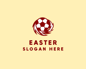 Fc - Flame Soccer Club logo design