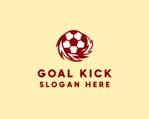 Soccer Team - Flame Soccer Club logo design