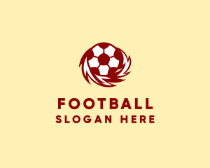 Flame Soccer Club logo design