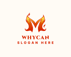 Spicy Blazing Flame  Logo