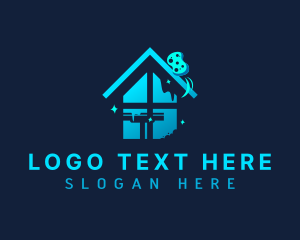 Window - House Window Cleaning logo design