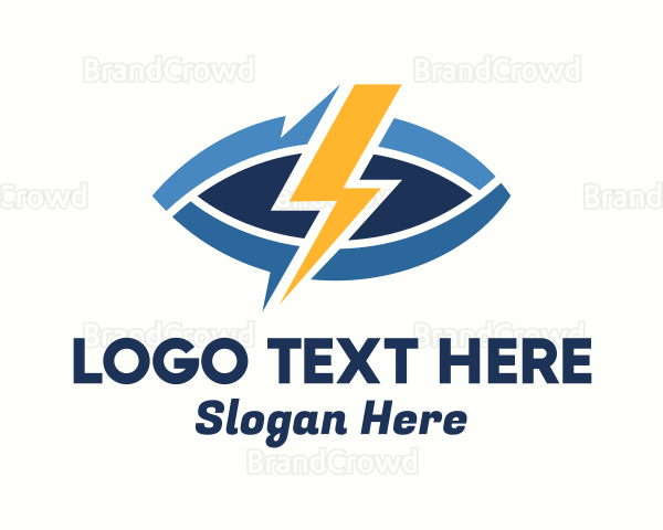 Thunderbolt Eye Energizer Logo