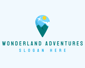  Travel Plane Tourism logo design