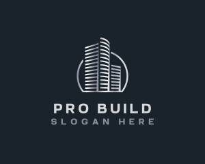 Building Real Estate Office logo design