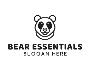 Bear - Panda Bear Animal logo design