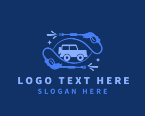 Automobile - Pressure Washer Automotive logo design