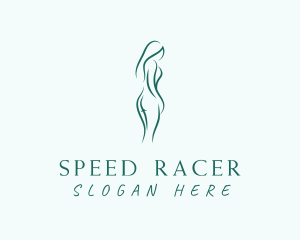 Naked Elegant Woman Logo