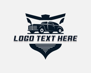 Car Care - Classic Car Vehicle logo design
