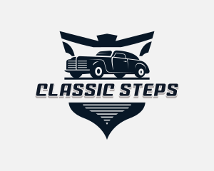 Classic Car Vehicle logo design