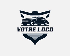 Transport - Classic Car Vehicle logo design