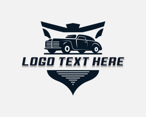 Vehicle - Classic Car Vehicle logo design