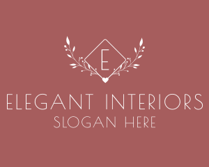 Elegant Vines Boutique logo design