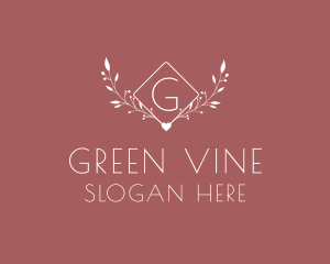 Elegant Vines Boutique logo design